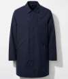 BK530 9177 Brook Taverner Spencer Waterproof Mac Navy colour image